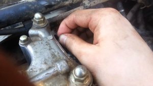 Honda trx 680. Регулировка клапанов. Часть 4