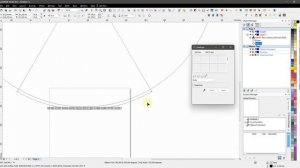 Шаблон для аккуратного текста по дуге в #CorelDraw