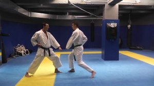 Бункай ката Хейян-1 (Шодан)