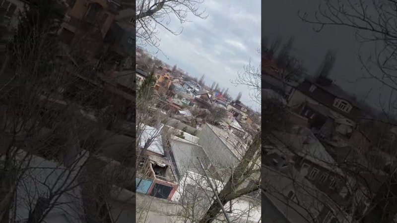 Прилёт во время сьёмки сирена