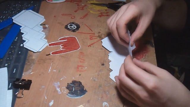 How to make Minecraft Paper Sword hand made Меч из бумаги сделать смотреть онлайн