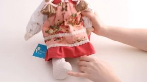 Текстильная кукла "Подарочная", сувенирная мастерская  "Нежный ветер"