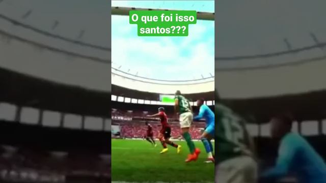 falha do santos goleiro do flamengo #flamengo #flamengo #flamengohoje #fla