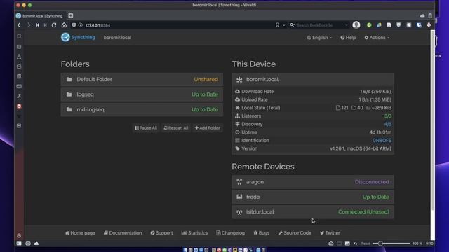 Sync your Logseq Graphs with Syncthing смотреть онлайн