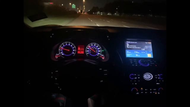 Night time driving infiniti FX35/QX70 смотреть онлайн