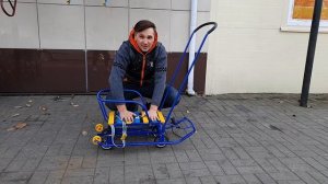 Обзор на санки "ТИМКА 5 УНИВЕРСАЛ"