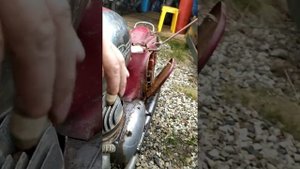 Привезли из Ленинграда Jawa 360 + коляска Velorex + новые запчасти