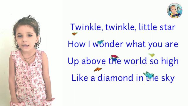 Twinkle Twinkle Little Star Nursery Rhymes Kids Song by Manya