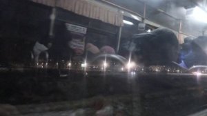 Нижнекамский трамвай  71-605 (КТМ-5М3) № 104 поездка по маршруту №6 12.03.2022