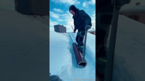 Лёд на дымовой трубе, устраняем ошибки дымохода газового котла.