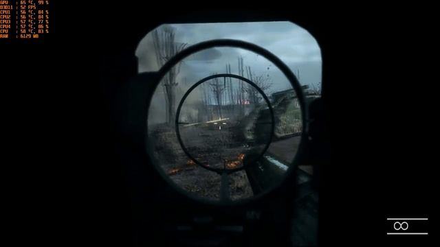 Batlefield 1 Intel Pentium G4620 + Nvidia 1050 + 8GB смотреть онлайн