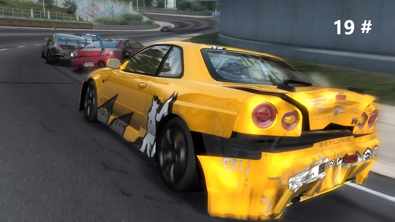 Прохождение Need for Speed - ProStreet 19 # (Получил скай и жетон на покупку тачки).