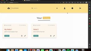 CloudNotes | MERN | MongoDB Atlas | Express | React | Node