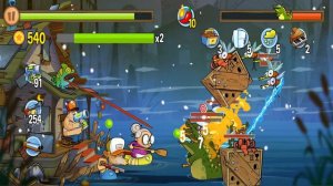 Swamp Attack - Gameplay Walkthrough Episode #8 - The Steel Giant (iOS, Android)