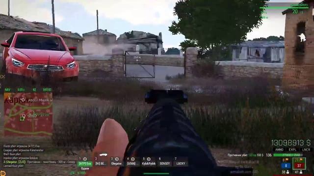 KOTH RHS Ева на тропе войны, 11 киллов за жизнь.mp4