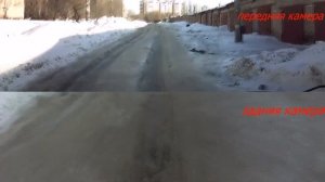 Не чищенные дороги. Клиренс. Лада Гранта Лифтбек 2016.