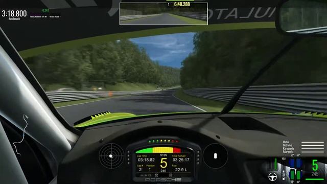 Nordschleife Porsche 911 GT3 R Manthey-Racing | Raceroom смотреть онлайн