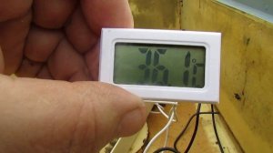 перевожу пчел на ячейку 4,9 - часть 64, температура в гнезде выше на маленькой ячейке