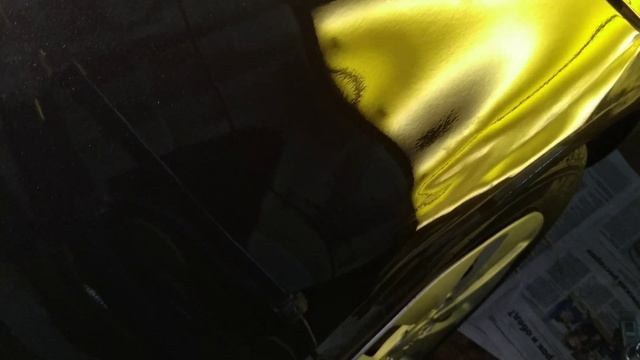 KIA Rio выпрямление вмятин по технологии PDR на заднем крыле, под покраску. смотреть онлайн