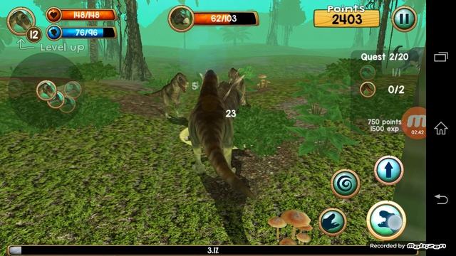 Turbo Rocket Games: Wild T-rex Simulator смотреть онлайн