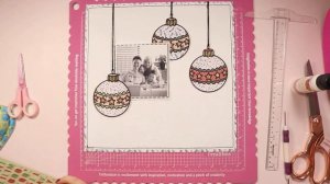 Scrapbooking Process |  Merry and Bright | Rosies Studio Guest Crafter