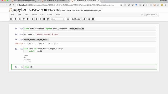 24 Python NLTK Tokenization смотреть онлайн