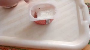 чудо творожок 2 слоя со вкусом груша в карамели с пломбиром,с клубничным пломбиром с миндалем