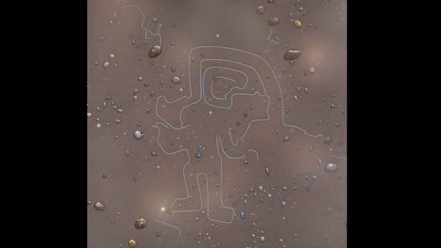 КАРТОТЕКА X-Files.  аэроснимки пустынь.  реконструкция тот ал и нейросеть