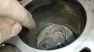 Сборка двигателя Мерседес ом 661 2.3 ТД..