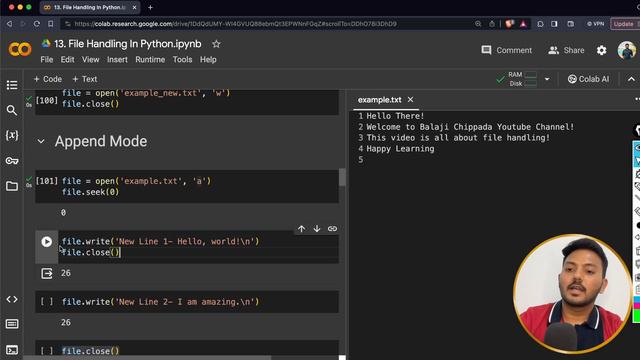 #22 || File Handling in Python - Reading and writing to files || Python for Data Science