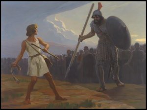 Библейские истории для детей -  Давид и Голиаф
