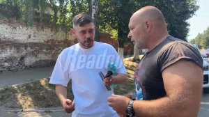 Алексей Костылев поговорил в Рыльске с жителем, который бросил работу ради спасения земляков