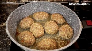 Как приготовить сочные и вкусные котлеты? Румяные домашние котлеты из двух видов мяса и овощей #15