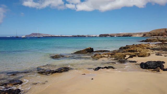 Лансароте, пляж Папагайо Lanzarote, Papagayo Beach