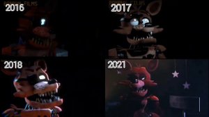 Stay Calm Fnaf 2016, 2017, 2018, and 2021 versions (BonBun Films)