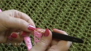 Простая и очень эффектная юбка крючком