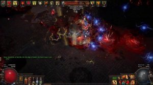 Path of Exile 3.16 - Sirus A9, Build Juggernaut Boneshatter through stunning + CWDT Heal