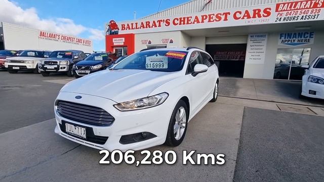 2017 Ford Mondeo MD Ambiente White 6 Speed Automatic Wagon смотреть онлайн