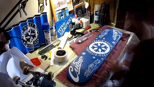 Skateboard painting / Покраска скейтборда (Part 4) смотреть онлайн