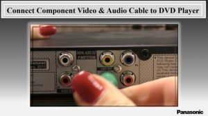 Panasonic - Television - Function - How to Connect to a DVD Player.