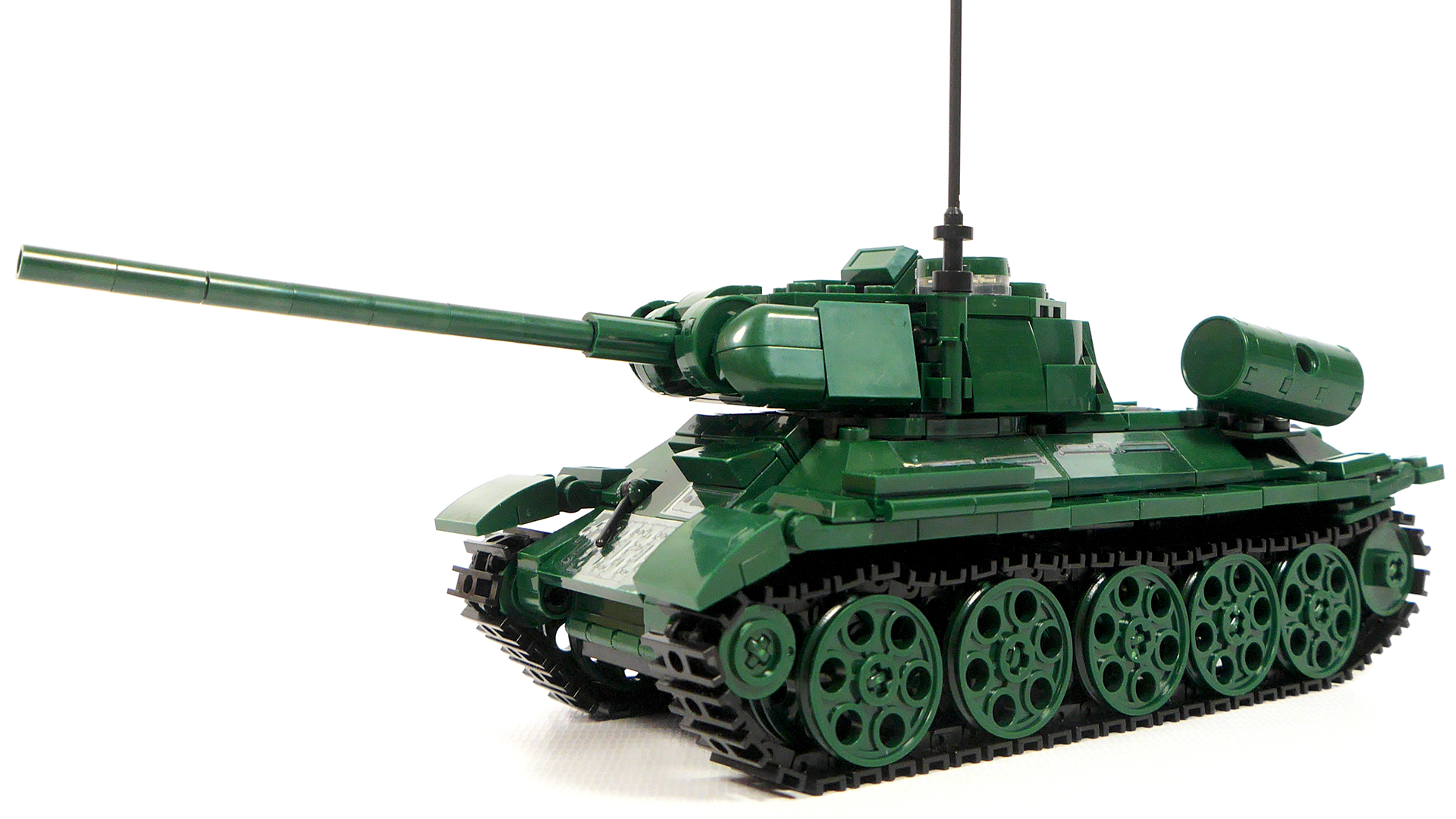 Собираем танк - Sluban M38-B0982  танк Т-34  | Обзор и сборка военного конструктора Лего