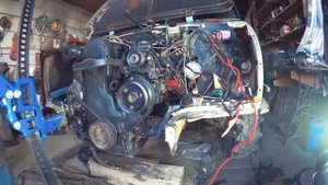 Дизельный ЛуАЗ 1.8 TURBO почти готов. Нас ожидал сюрприз при установке двигателя