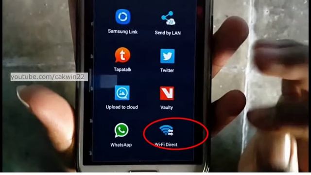 Samsung Galaxy S4 : How to send pictures via wifi direct (Android Kitkat) смотреть онлайн