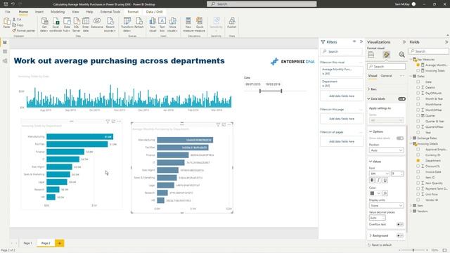 Calculating Average Monthly Purchases In Power BI Using DAX [2023 Update]