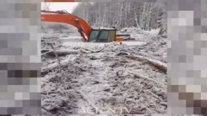 ?Неудачи и экстремальная работа на экскаваторе.