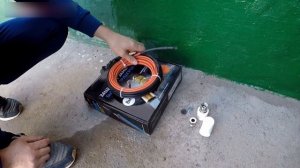 Саморегулирующийся греющий кабель, монтаж в трубу