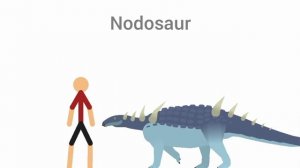 Dinosaur Size Comparison - Sticknodes Animation - 5m Version