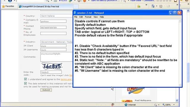 Manual Testing for beginners training/tutorial. Basics of Manual software testing video (GUI)