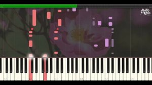 Where the Wild Roses Grow | Adelina Piano synthesia tutorial