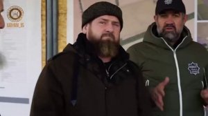 Рамзан Кадыров проверил положение дел на строительной площадке . Ахмат сила Аллаху Акбар